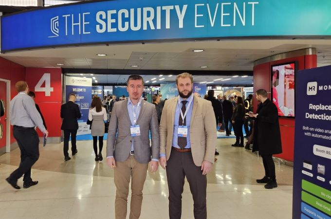 Adis Hodžić, Global Security LLC executive manager Amar Pap, business development manager
