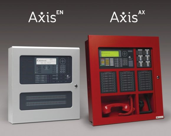 Advanced Axis AX networked fire alarm system for phased Middle East giga-developments