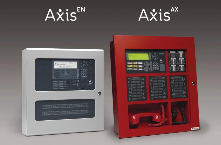 Advanced Axis AX networked fire alarm system for phased Middle East giga-developments
