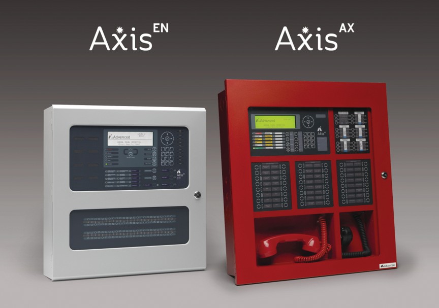Advanced Axis AX networked fire alarm system for phased Middle East giga-developments