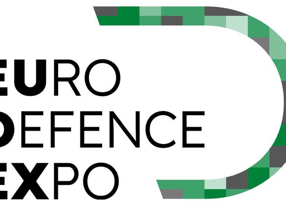 EUDEX 2026 logo for the Euro Defence Expo, an international defence and security exhibition taking place in Essen, Germany.