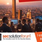 Visitors attend secsolutionforum 2026 at BolognaFiere, Italy's leading event for physical and cybersecurity professionals.