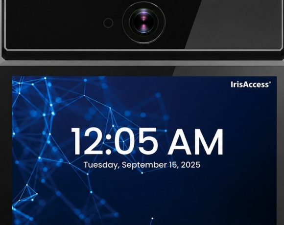Iris ID iA1000 multimodal biometric access control terminal with iris and facial recognition