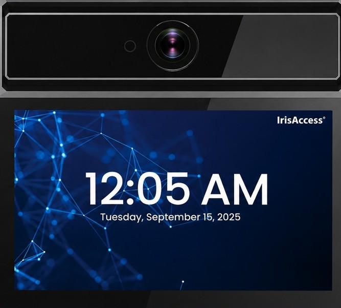 Iris ID iA1000 multimodal biometric access control terminal with iris and facial recognition