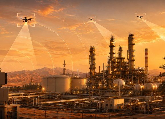 Counter-drone system protecting oil and gas infrastructure in the Middle East