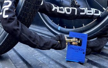Paclock security padlock and chain