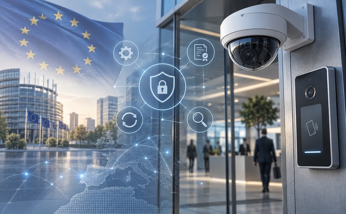EU Cyber Resilience Act connected security illustration