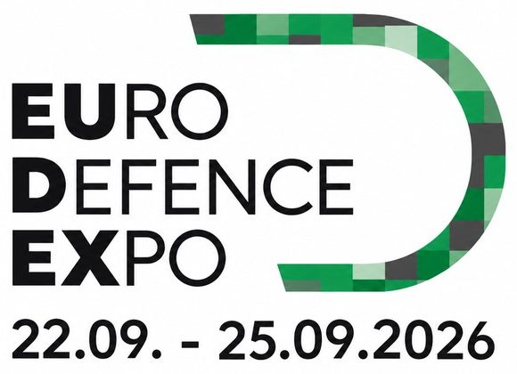 Euro Defence Expo 2026 logo for EUDEX in Essen