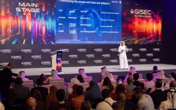 GISEC Global 2026 main stage session on cybersecurity and critical infrastructure in Dubai