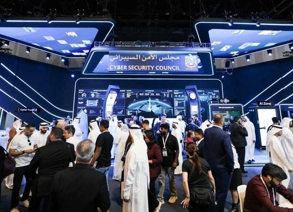UAE Cyber Security Council exhibition area at GISEC Global in Dubai