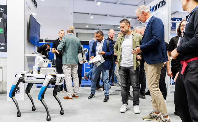 Robotics demonstration at Security Essen 2026