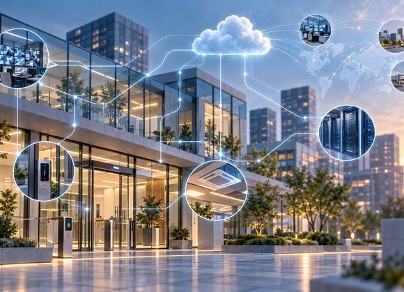Connected physical security systems linked to cloud and external providers