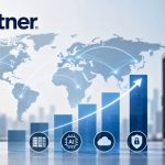 Gartner illustration showing global AI spending growth, data centers and cybersecurity