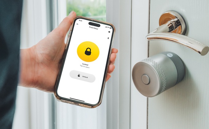 Yale Linus L2 Lite smart lock controlled through the Yale Home app